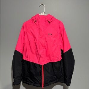 Oakley Showcase Bzi 2.0 Jacket, Neon Pink, Size Medium